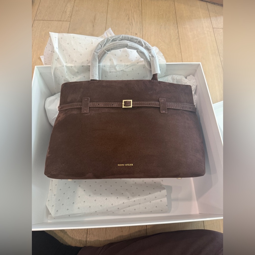 Manu Atelier Le Cambon 35 Deep Brown Suede - Picture 2 of 9